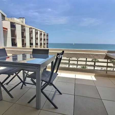 Superbe T2 Parking Wifi Climatise Face Mer Et Piscine - 4 Etoiles Canet-en-Roussillon Exterior photo